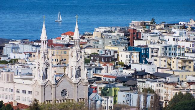 Australian travellers heading to San Francisco will pay about 12 per cent less for flights than they did last year, Flight Centre data showed. Picture: San Francisco Travel Association