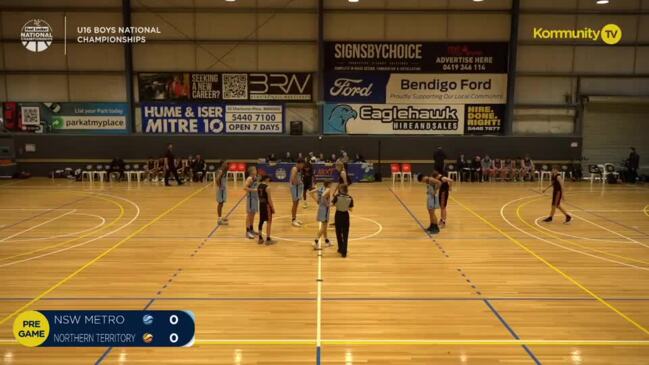 Replay: NSW Metro v Northern Territory (Boys)  - Basketball Australia Under-16 National Championships Day 4