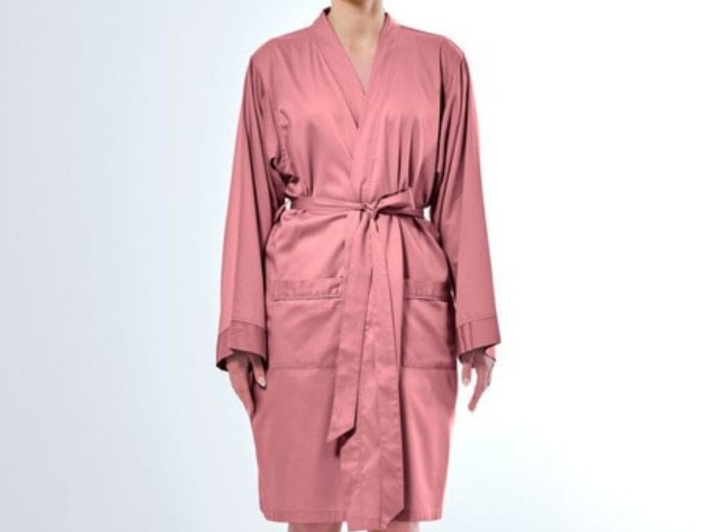 This bamboo cotton blend robe is perfect for winter.