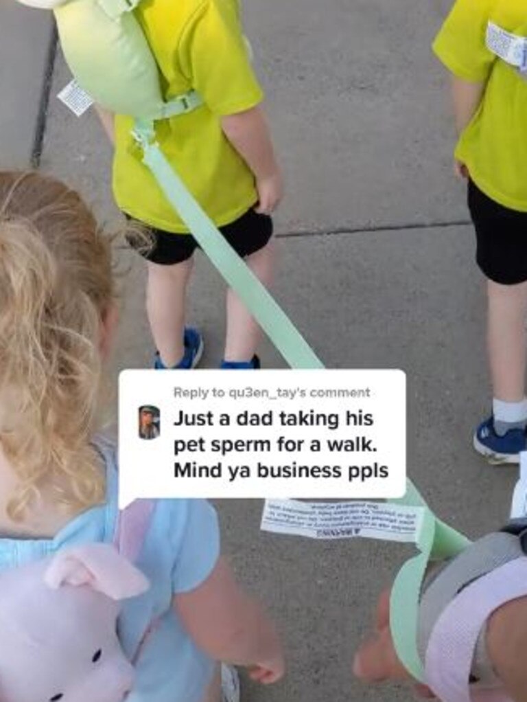 But the dad hit back, defending his actions. Picture: TikTok