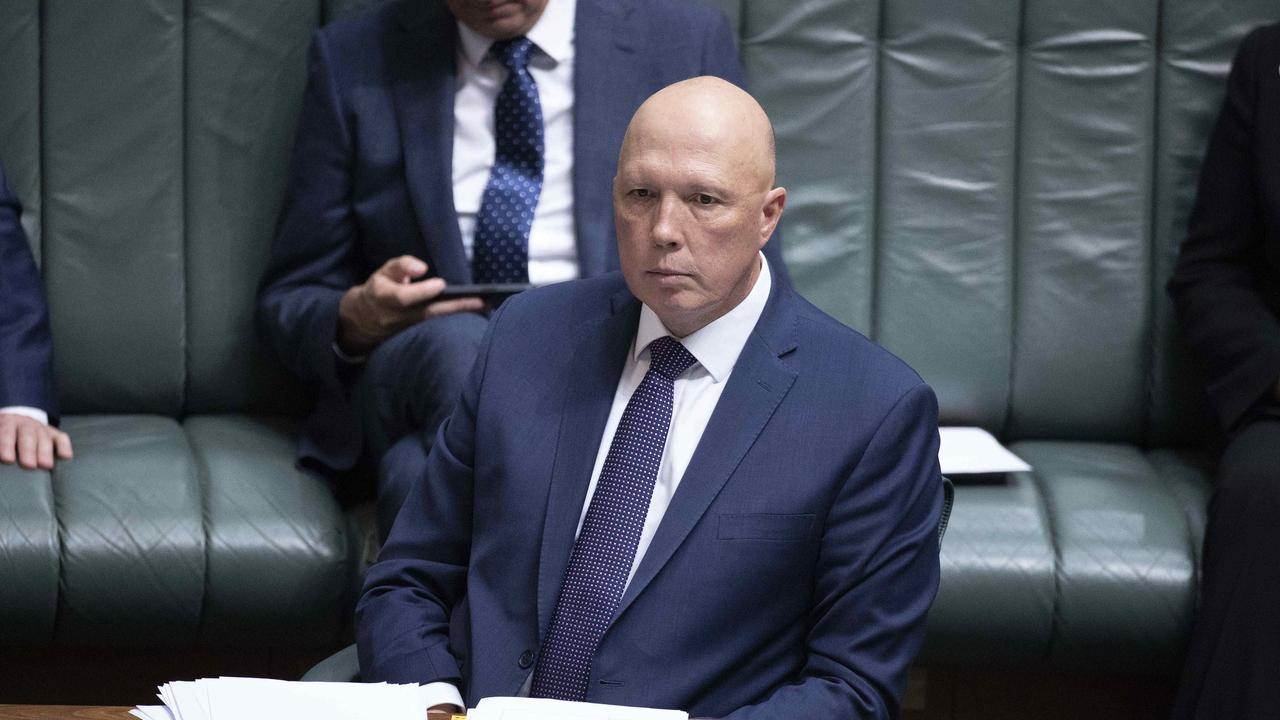 Opposition Leader Peter Dutton