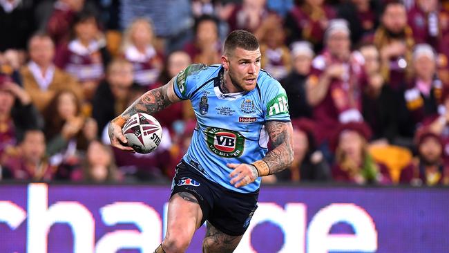 Josh Dugan scored the Blues’ only try.