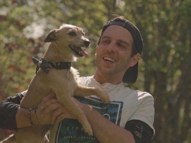 Milo the dog reunited with owner Jason Whatnall in UK.