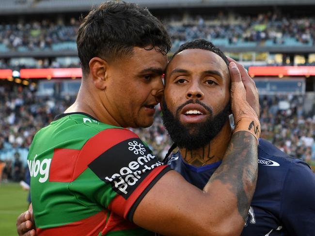 Latrell Mitchell and Josh Addo-Carr. Picture: NRL Photos