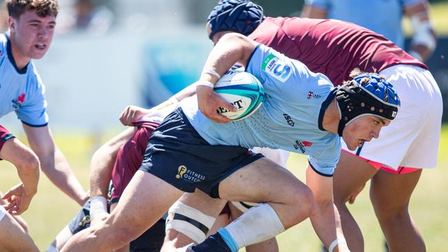 Jarvis Orr, pictured competing in another match, was one of the stars of the show in Queensland on Saturday. Picture: Julian Andrews