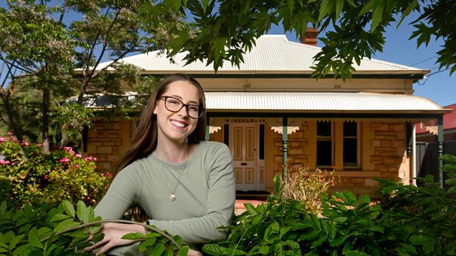 Alice Carey has been trying to get into the housing market. Picture: Naomi Jellicoe