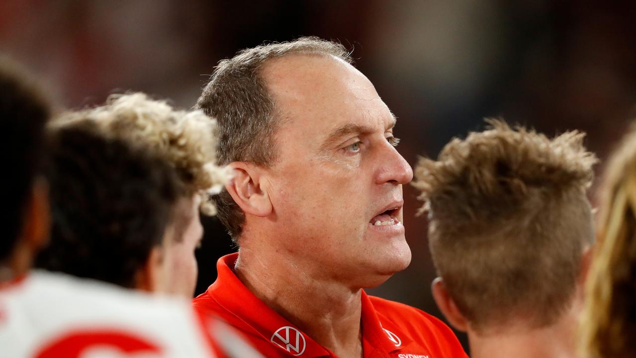 AFL: Sydney Coach John Longmire Won’t Question Umpires Over Free Kick ...