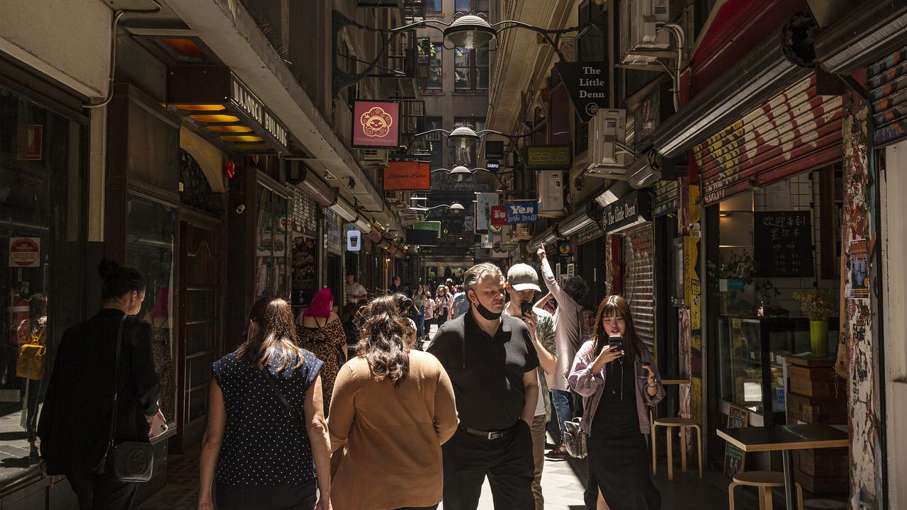 Degraves Street is starting to come back to life after lockdown