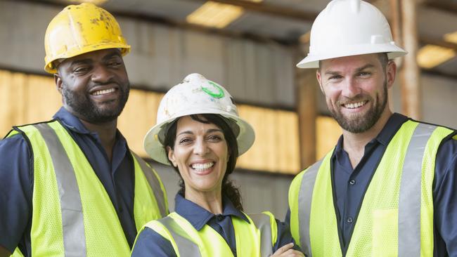 Construction’s gender pay gap sat at 18 per cent, with females paid almost $338 less a month. Picture: iStock