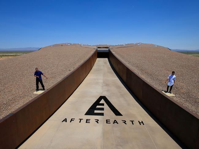 Will Smith and Jaden Smith used the spaceport to promote their film After Earth.