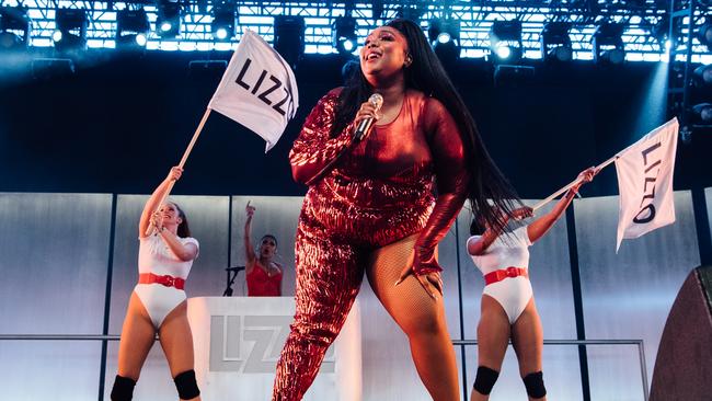 Lizzo on stage at the Coachella festival in April this year. Pic: Emma McIntyre/Getty Images