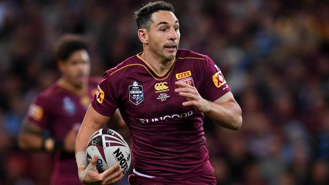 Billy Slater during the 2017 State of Origin (AAP Image/Dan Peled)