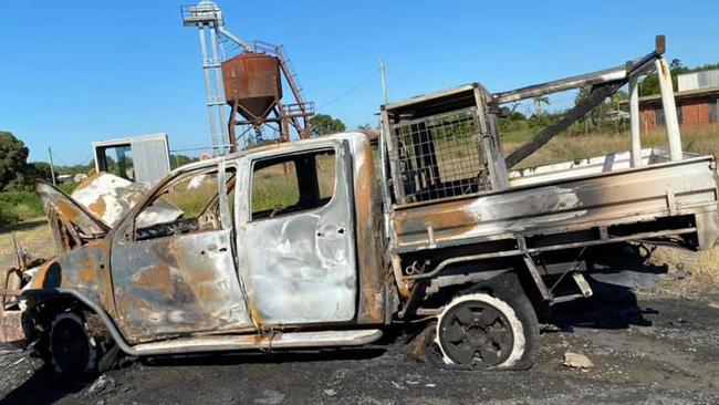 The Casino family has been left despaired after a thief burnt their car until it was unrecognisable.