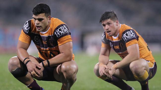 Fifita broke the news to teammates the morning after their shocking loss to the Storm. Picture: Matt King/Getty Images