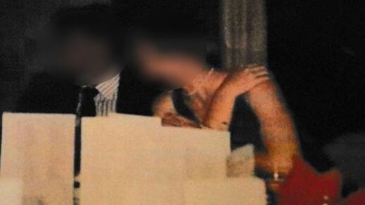 An image of Porter and the woman, now deceased, who accused him or rape. Picture: news.com.au