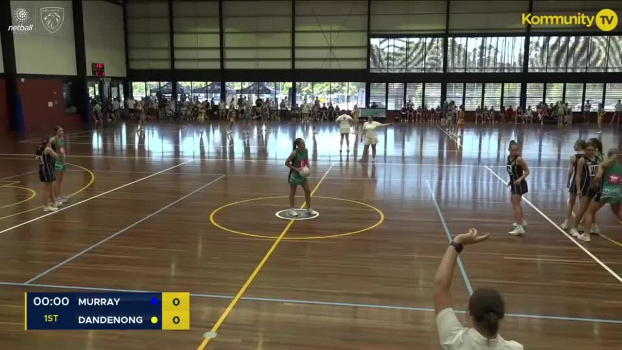 Replay: Murray v Dandenong Valley (15&U) - 2025 Netball Victoria State Titles Day 1