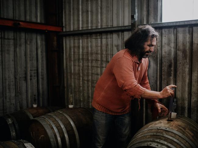 The Other Right winemaker Alex Schulkin. Photo: Daniel Marks