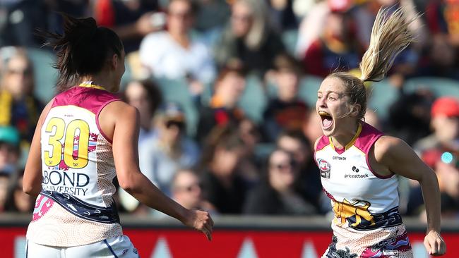 The Lions won their first AFLW premiership on Saturday.