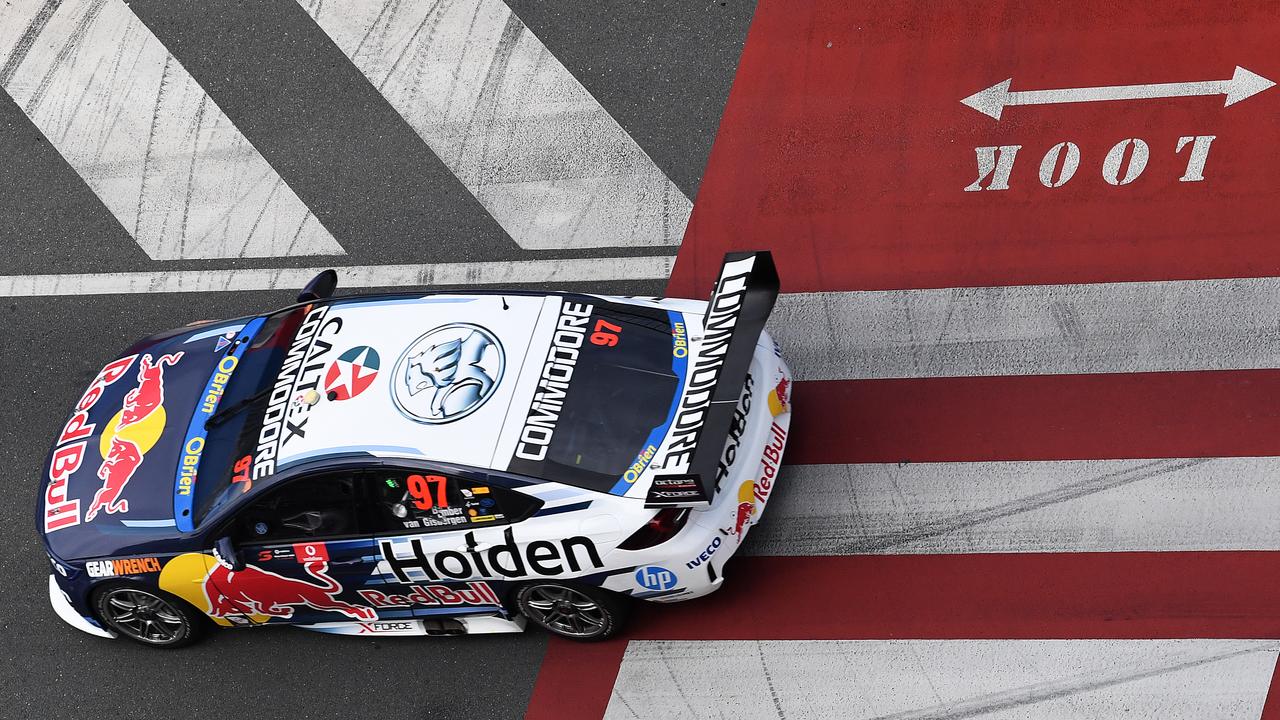 Shane van Gisbergen was fastest after Friday practice at the Gold Coast 600.