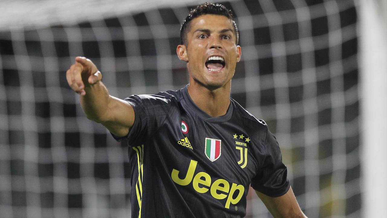 Cristiano Ronaldo bagged another goal for Juve.