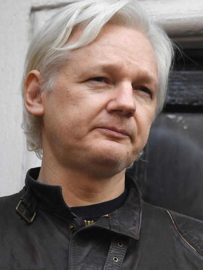 Assange in 2017.