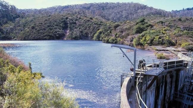 Medlow Dam is not accessible to the public. Picture: WaterNSW