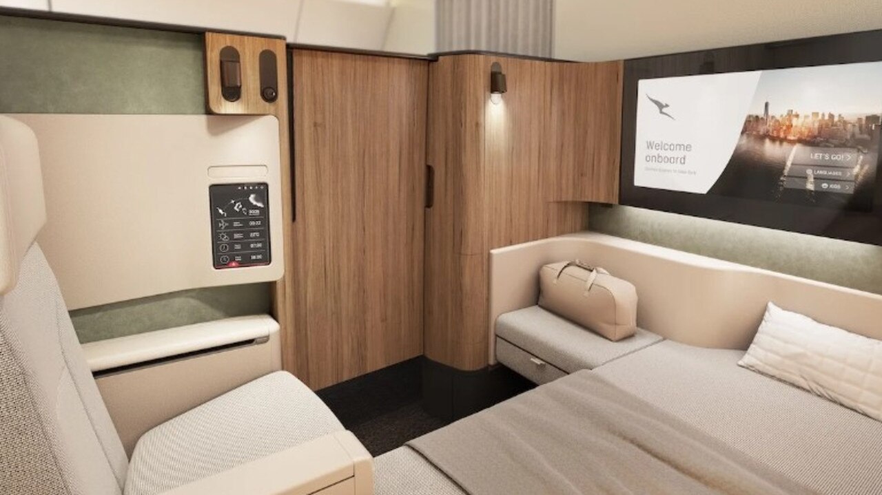 Passengers in Qantas A350 first class suites can choose the lighting sequence of their preference.