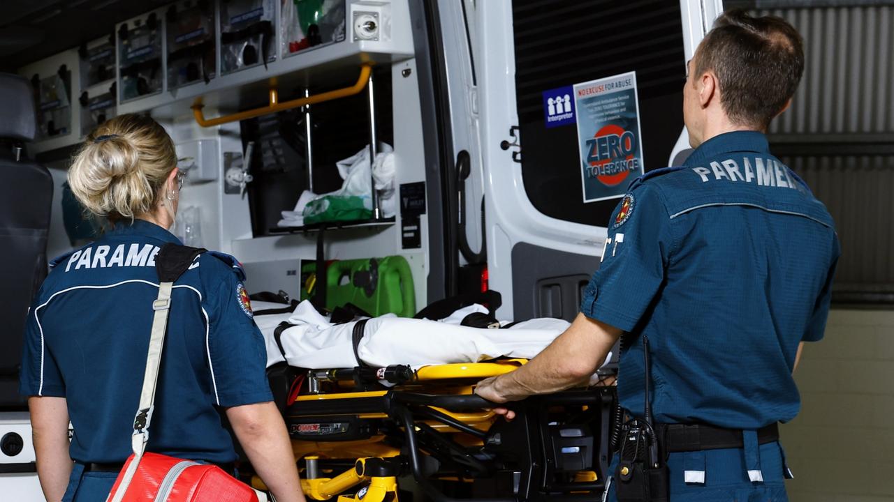 General, generic file photo of Queensland Ambulance Service advanced care paramedics responding to a medical emergency in Cairns. Picture: Brendan Radke