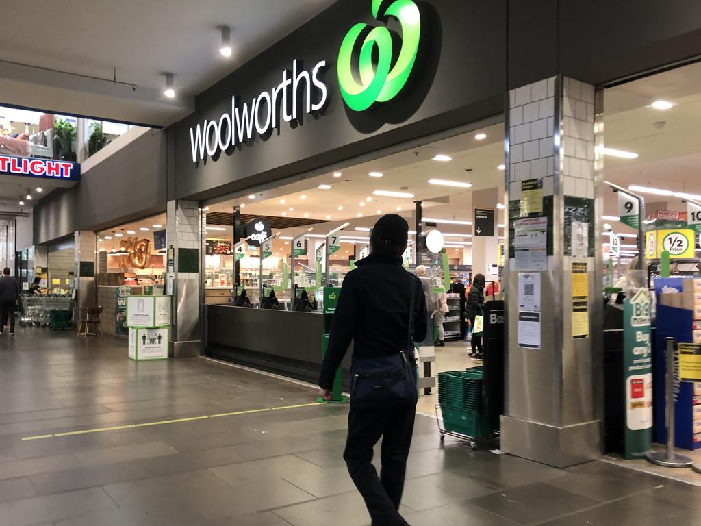 Woolworths is alleged over underpaying 70 managers more than $1m. Picture: NCA NewsWire / David Crosling