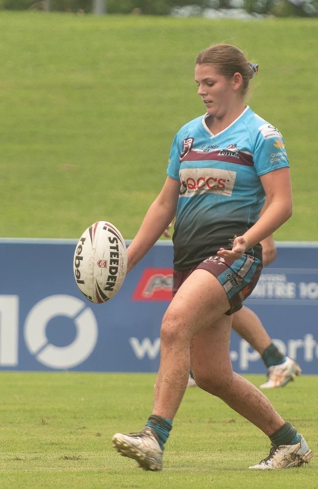 Ruby Watt of the Mackay Cutters. Picture: Michaela Harlow