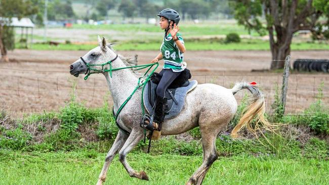 READY FOR THE CHALLENGE: Noah Hoogland, riding his horse Steel Poppy Hot Chocolate, is one of the record number of juniors competing at this week's Tom Quilty Gold Cup. Picture: Sarah Sullivan Photographer