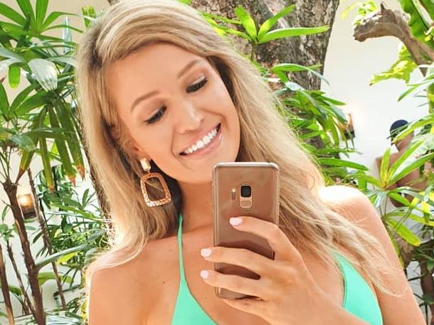 The Bachelor star Gemma had an amazing 26kg weight loss. Picture: Instagram / Gemmaaa_white