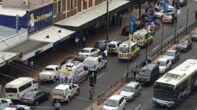 The scene of the stabbing at Maroubra Junction, in Sydney's east. Picture: Zhuoxi Li/Facebook