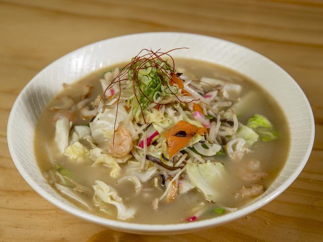 Kozo hopes to introduce his hometown noodle dish champon to the Gold Coast to help it become the new ramen. Picture: Jerad Williams