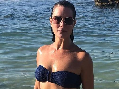 Brooke Shields looks incredible in bikini. Picture: Instagram.