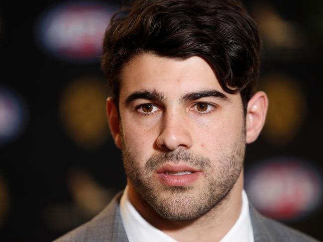 Christian Petracca, one of the pre-medal favourites, in Perth. Picture: Getty