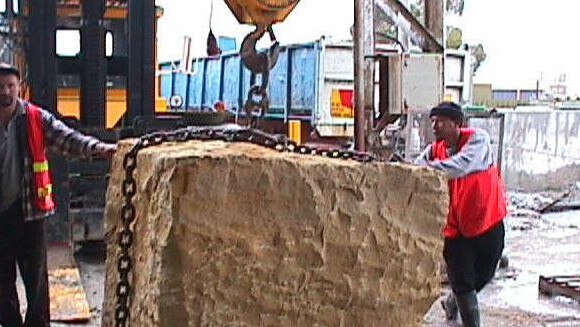 Pietroantonio Cerullo smuggled cocaine inside sandstone blocks. Picture: File.