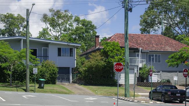 The existing houses at 1-3 West Street, Burleigh Heads, which are set to be redeveloped. Picture: Glenn Campbell.