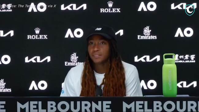 Coco Gauff hits back at "internet coaches" after quarters loss