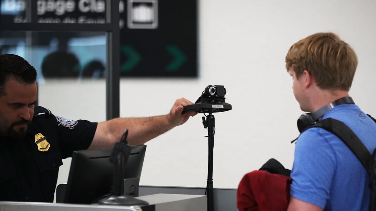 Airports already use facial recognition technology across the world. Picture: Joe Raedle/Getty Images