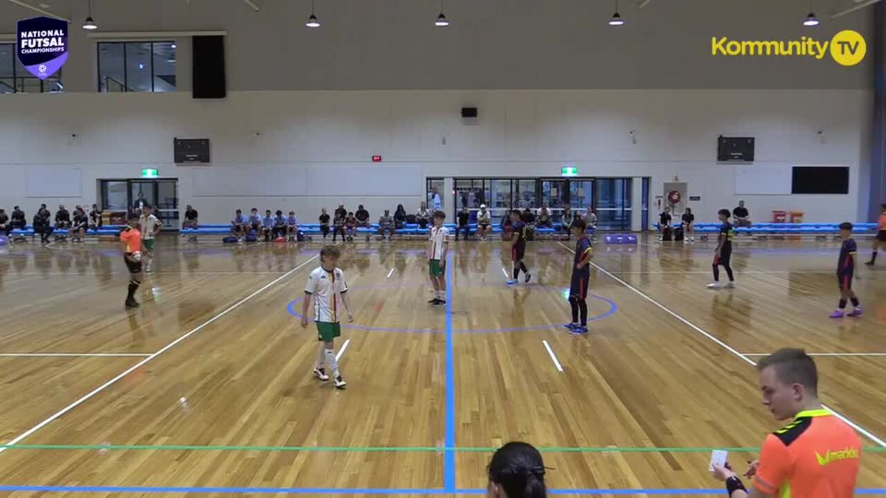 Replay: Football South Australia v Football Tasmania (U14 Boys)—2025 National Futsal Championships Day 3