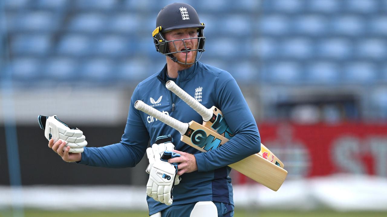 England captain Ben Stokes may not bowl at all in the third Test. Picture: Stu Forster/Getty Images