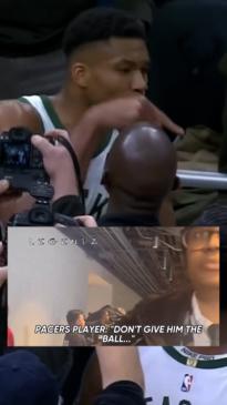 Giannis irate after game ball taken