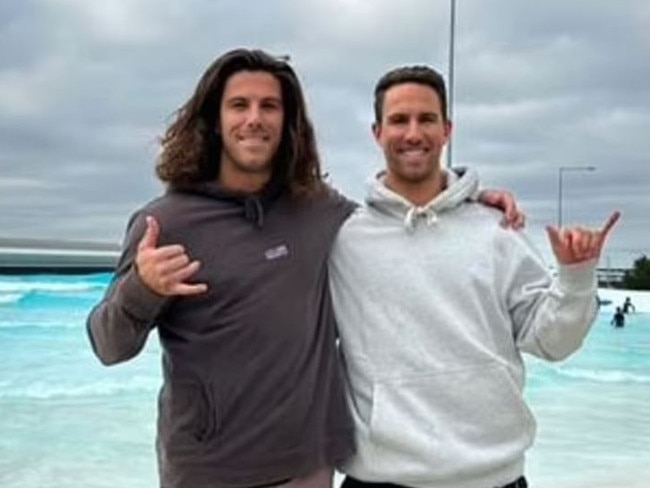 Callum and Jake Robinson, along with their US friend, were last seen near the Rosarito and Ensenada region of Baja California on Saturday morning. Source: Facebook