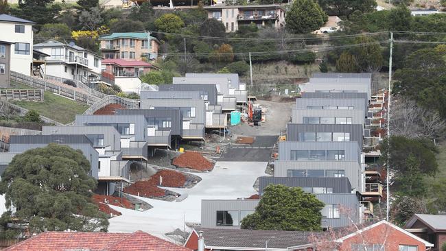 The 15 per cent surge in house prices has weighed on affordability and will contribute to the sharp fall in new construction. Picture: Nikki Davis-Jones