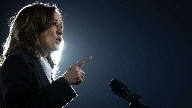 US Vice President and Democratic presidential candidate Kamala Harris is appears unlikely to change economic course from President Joe Biden. Picture: Saul Loeb/AFP