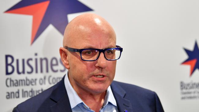 Fostering relationships: Business SA CEO Nigel McBride says it’s timely to build relationships with companies wanting to send people to do business in SA. Picture: AAP Image/David Mariuz