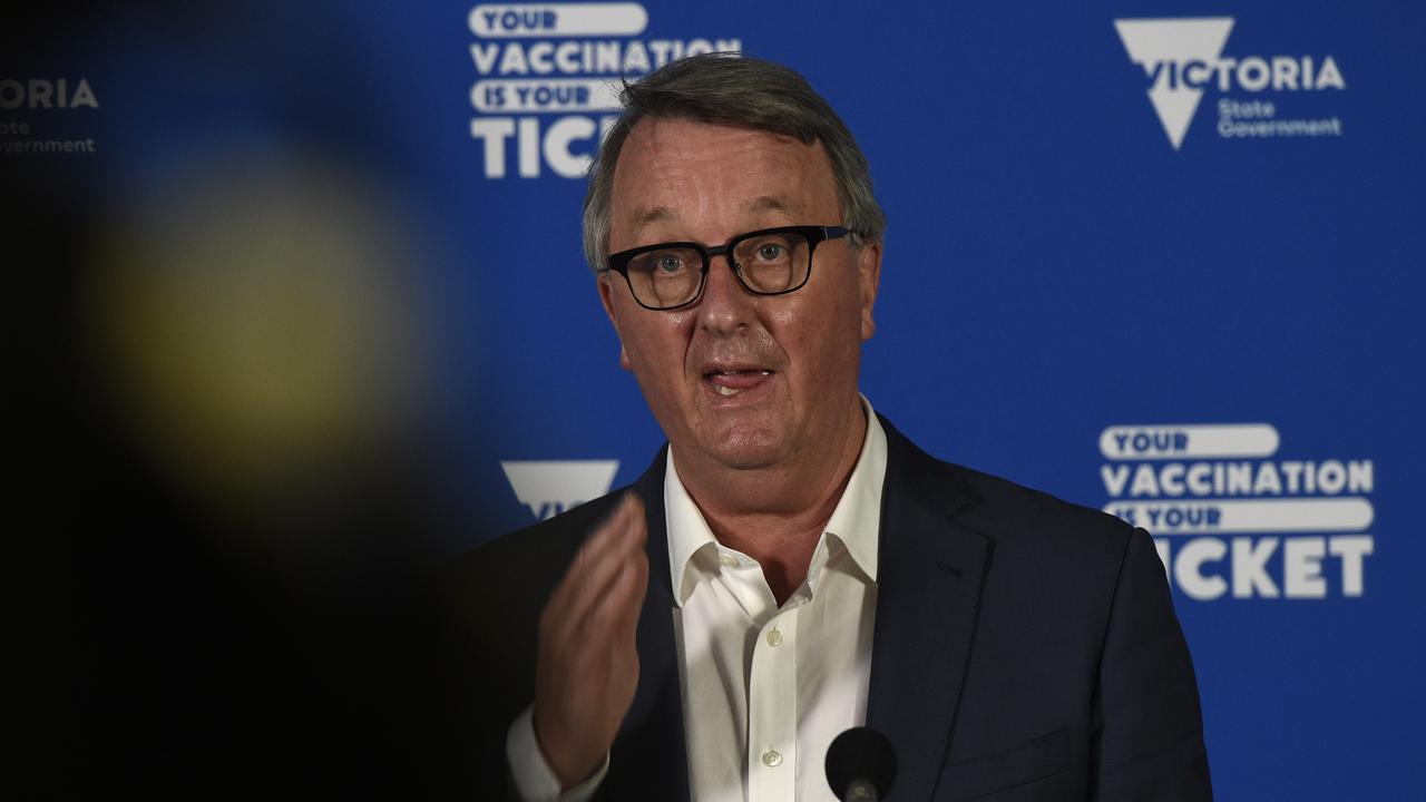 Victorian Minister for Health Martin Foley said the state would not change its stance on quarantine, despite huge changes for NSW. Picture: NCA NewsWire/Andrew Henshaw