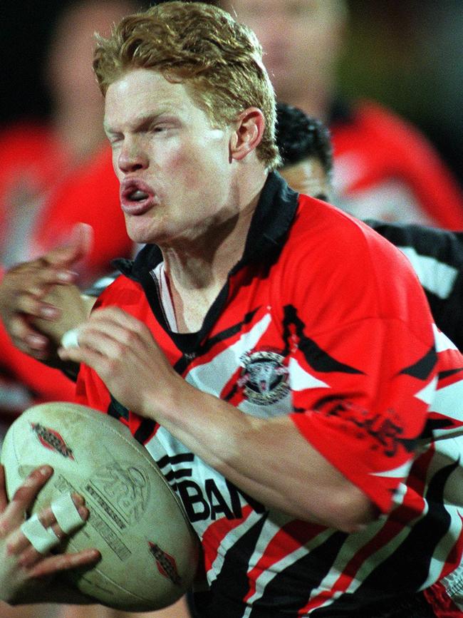 Brett Dallas in 1997. Photo: Rugby League A/CT