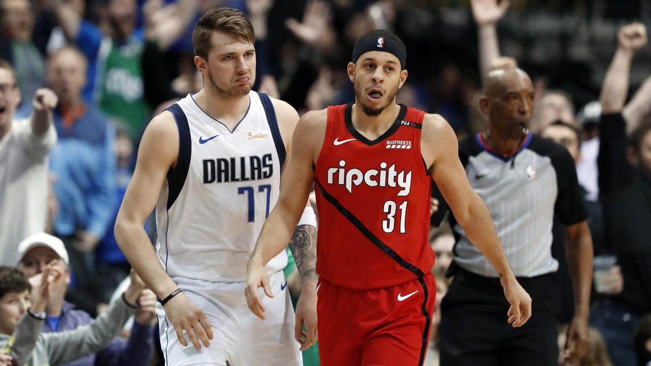 Luka Doncic is crazy good. (AP Photo/Tony Gutierrez)